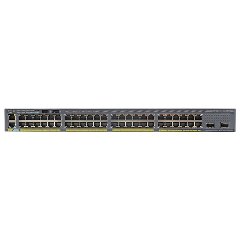 Cisco 2960X 48 port gigabit network switch WS-C2960X-48TD-L