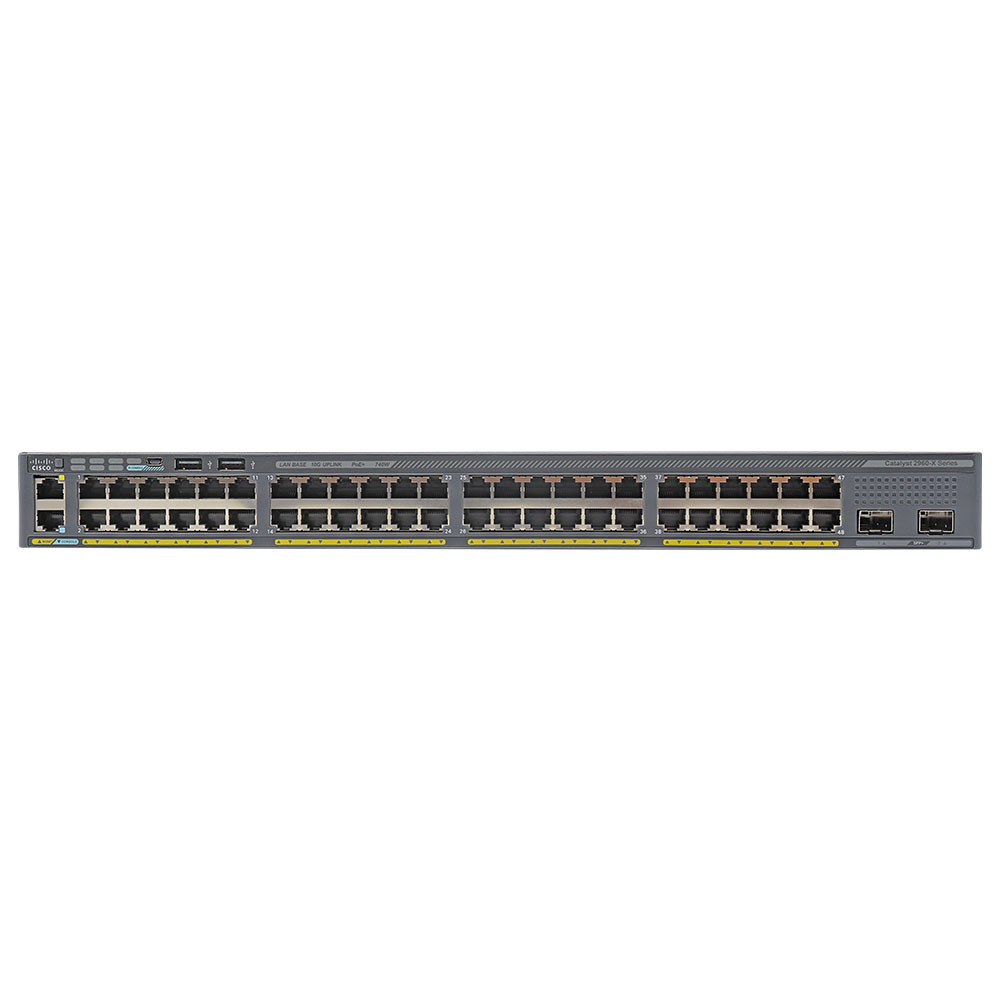 Cisco 2960x series 48 port poe Switch WS-C2960X-48FPD-L 