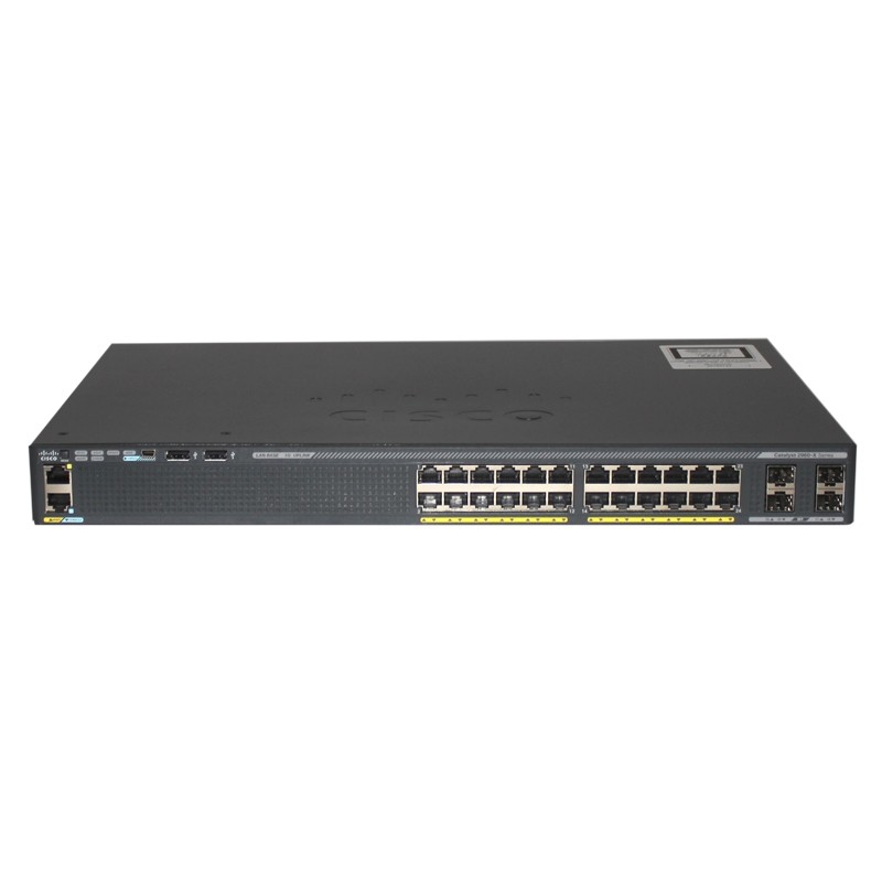 Cisco 2960X 24 Port Gigabit SFP Switch WS-C2960X-24TS-L