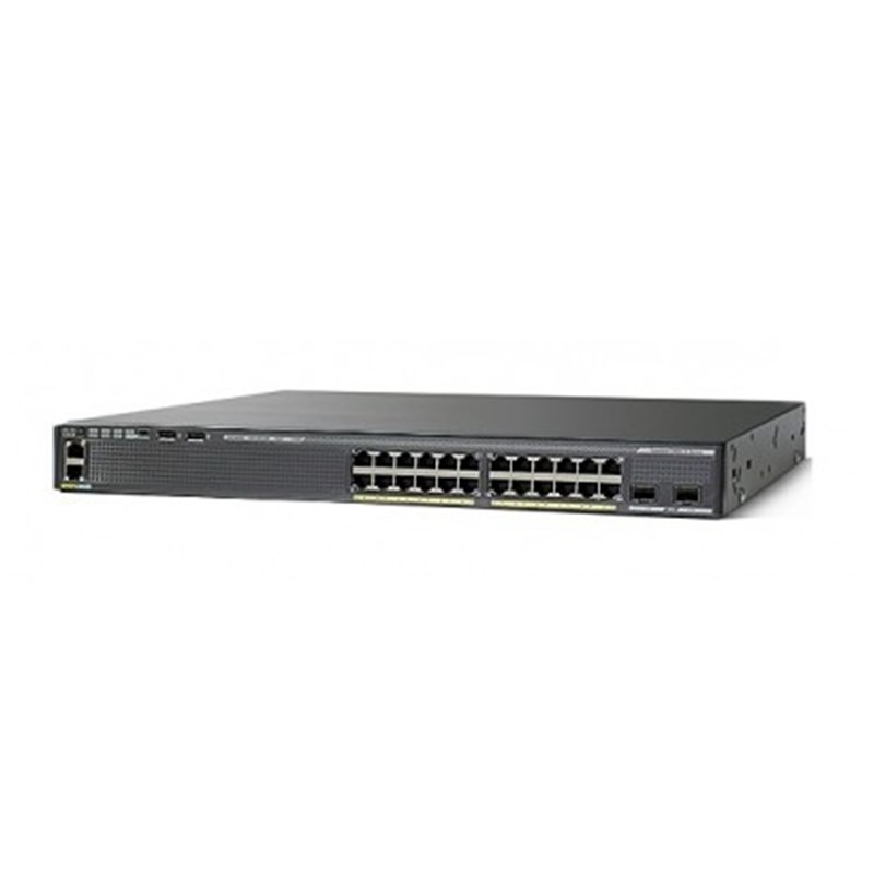 Cisco 2960XR 24 Port POE Gigabit Switch WS-C2960XR-24PD-I 