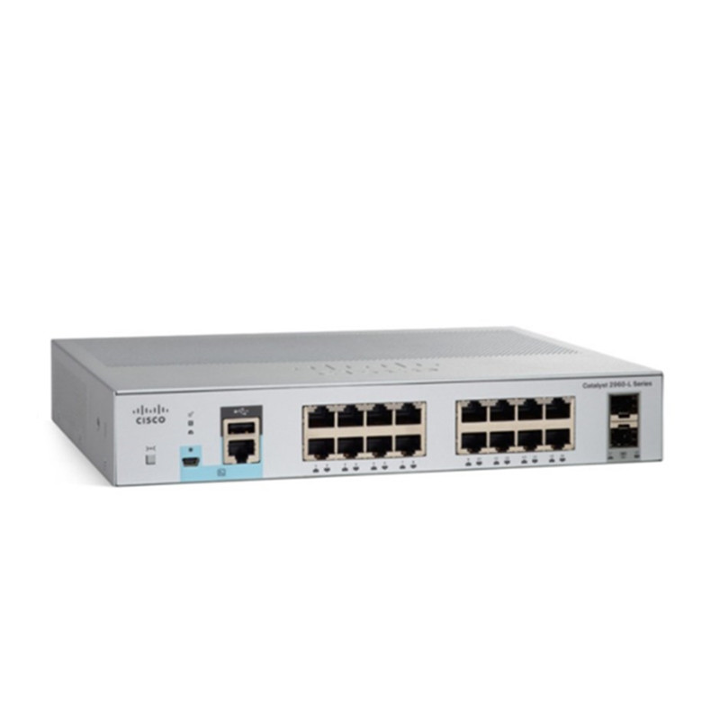 Cisco Catalyst 2960-L 16 port Gigabit Switch WS-C2960L-16TS-LL 
