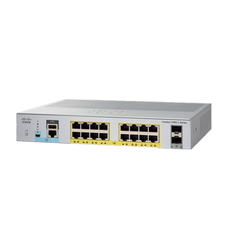 Cisco 2960L Series 16 Port Poe Switch WS-C2960L-16PS-LL