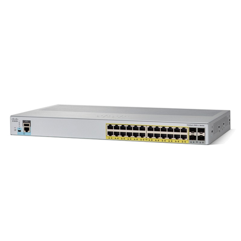 WS-C2960L-24PS-LL, 24 port POE Switch, Cisco Catalyst 2960L