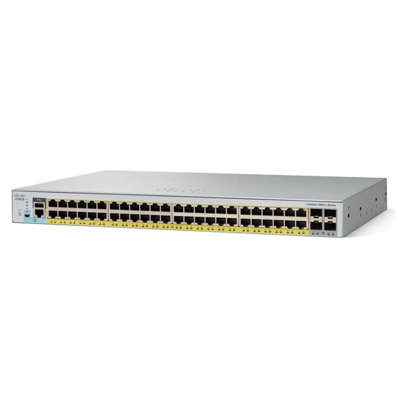 Cisco 2960-L Series 48 Ports Gigabit PoE Switch WS-C2960L-48PS-LL