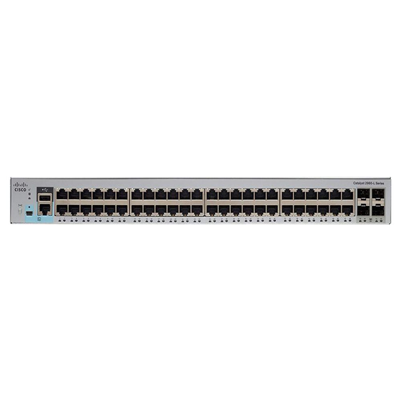 Cisco 2960L Series 48 port Gigabit Ethernet Switch WS-C2960L-48TQ-LL