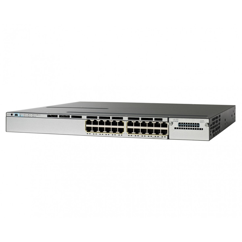 Cisco 3850 Gigabit Ethernet Switch WS-C3850-24P-S