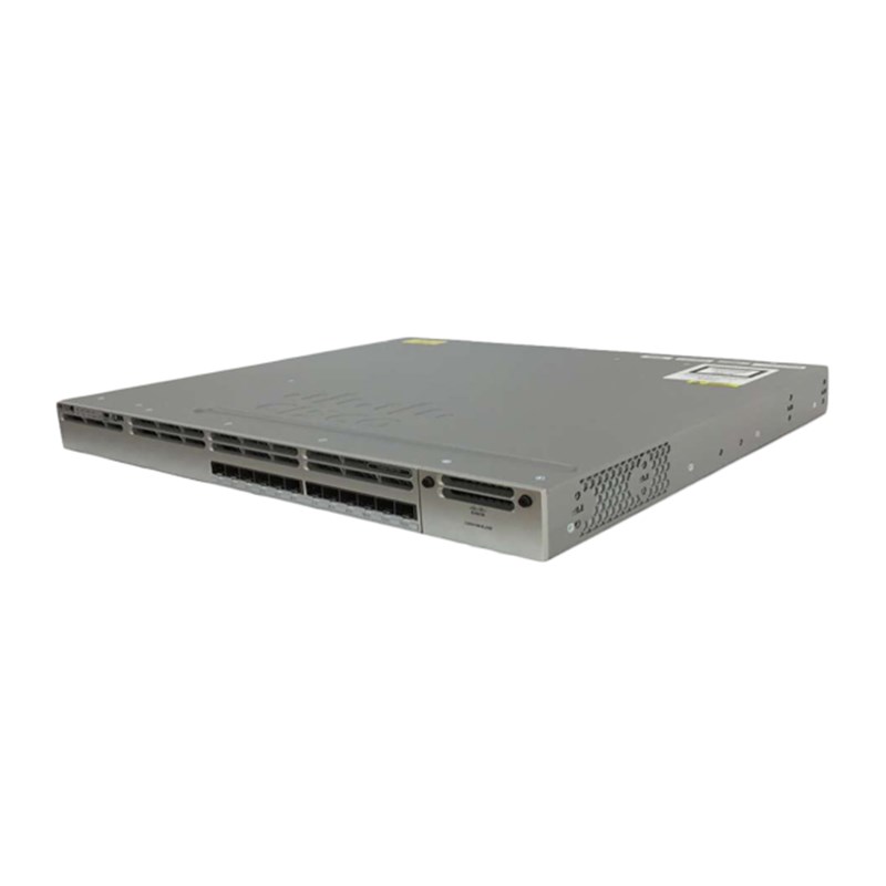 Cisco 3850 IP Base 12 port fiber switch WS-C3850-12S-S