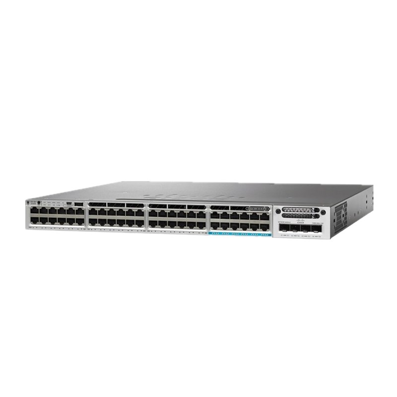 Cisco 3850 48 port Gigabit Ethernet Switch WS-C3850-48U-S 