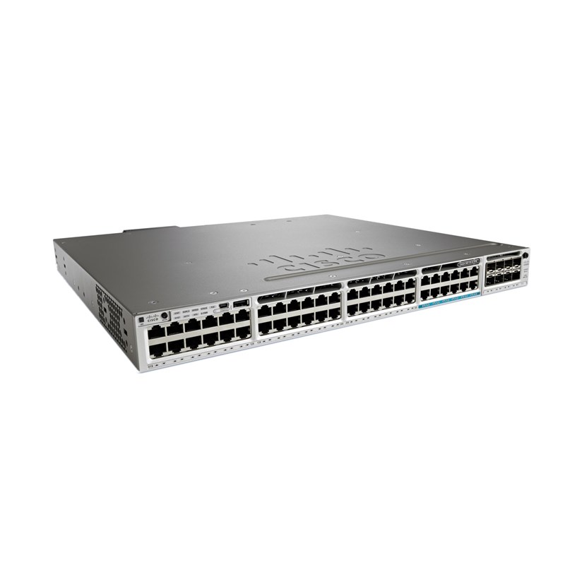 Cisco Catalyst 3850 48 SFP Port Switch WS-C3850-12X48U-S 