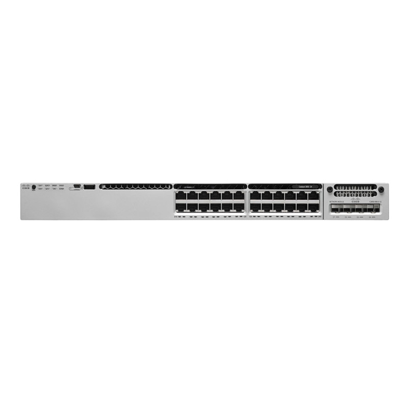 Cisco 3850 Fiber Optic Switch 24 Port WS-C3850-24T-E