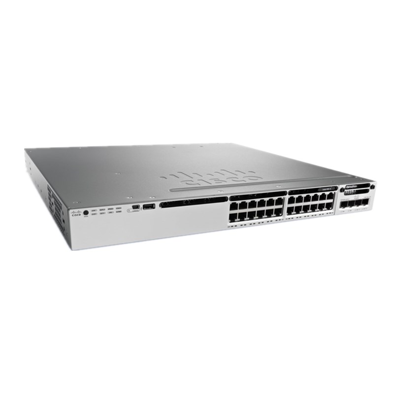 Cisco Catalyst 3850 Series 24 Port Switch WS-C3850-24T-E