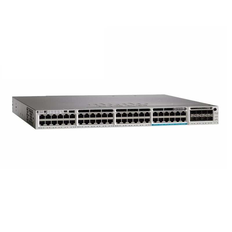 Cisco 3850 48 port gigabit switch WS-C3850-12X48U-E 