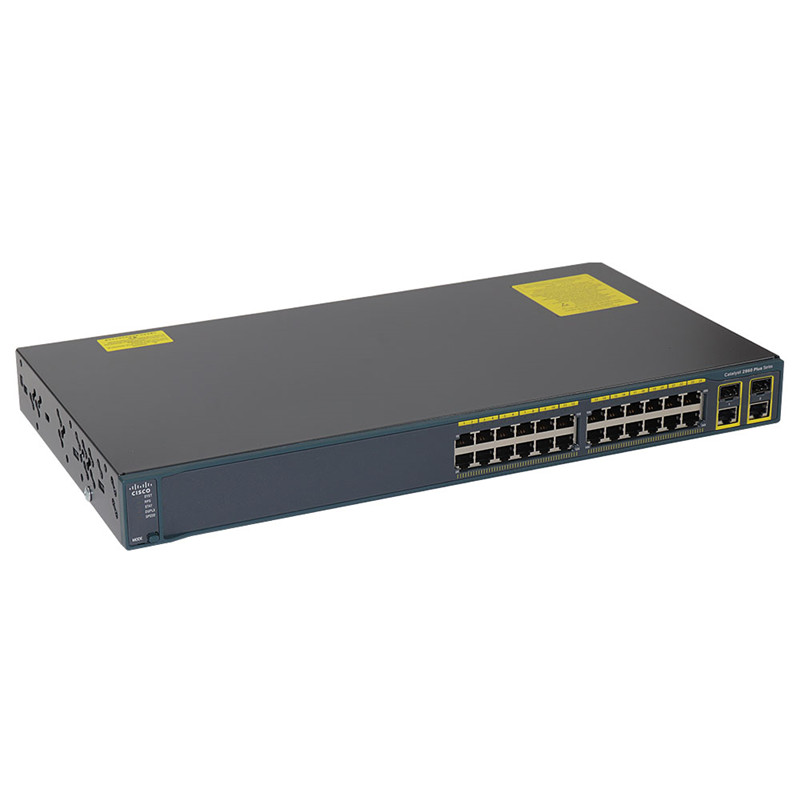 Cisco 2960 Plus 24 Port Eternet Switch WS-C2960+24TC-S