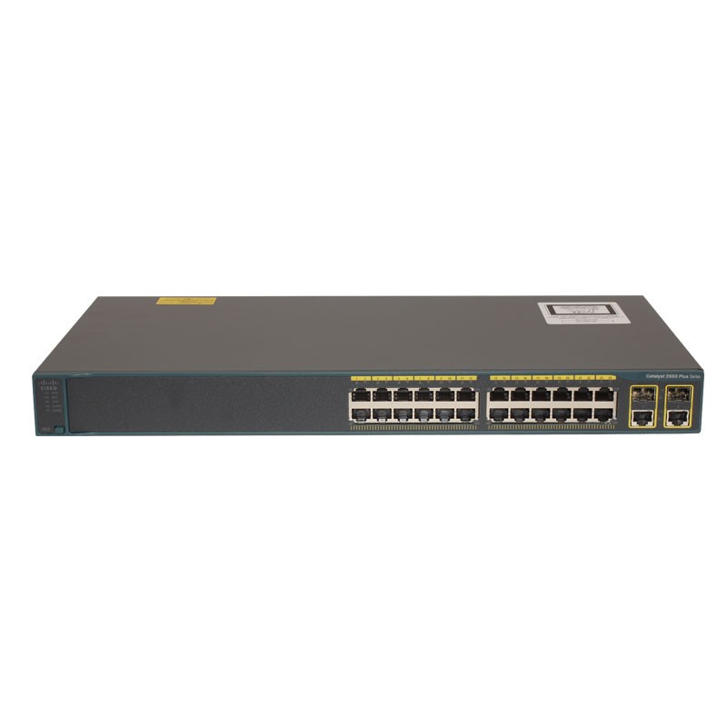 Cisco 2960 Plus 24 Gigabit SFP Ports Switch WS-C2960+24LC-L