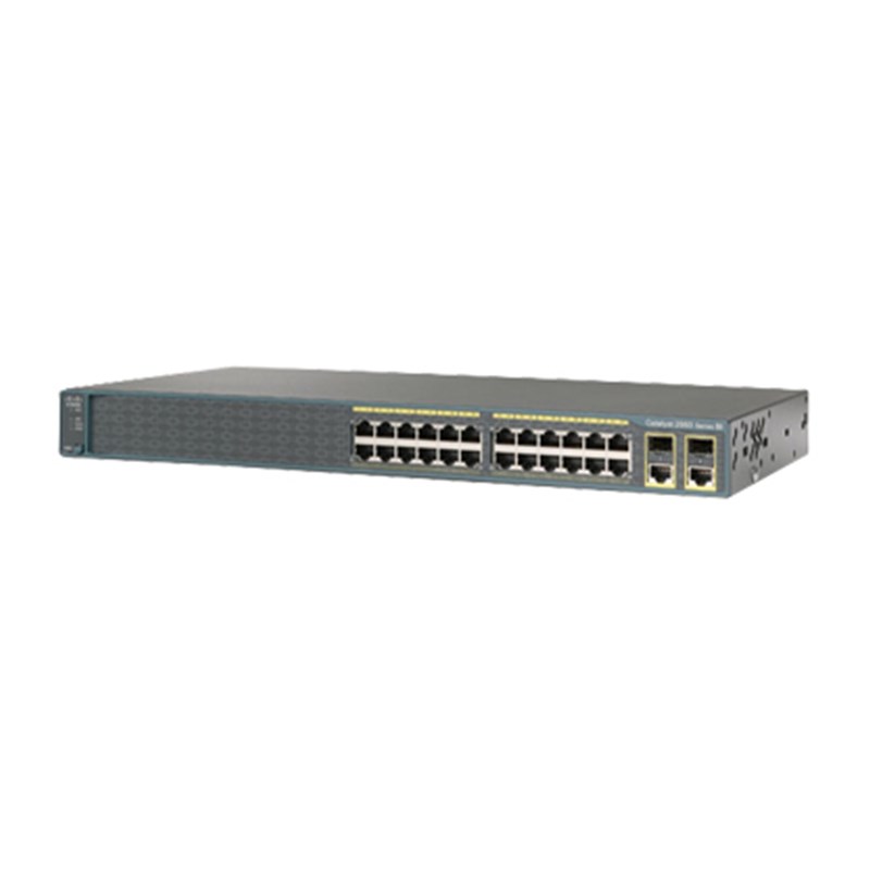 Cisco 2960 Plus 24 Port PoE Switch WS-C2960+24LC-S