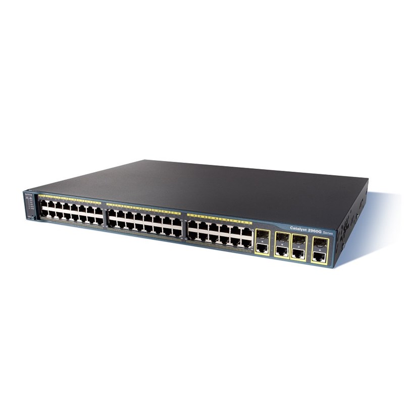 Cisco Catalyst 2960G 48 Port SFP Switch WS-C2960G-48TC-L