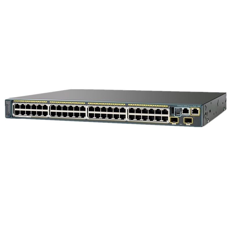 Cisco 2960S 48 Port Gigabit PoE Switch WS-C2960S-48FPD-L