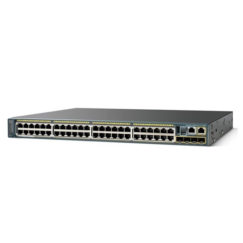 Cisco Catalyst 2960S 48 Port PoE+ Switch WS-C2960S-48LPS-L