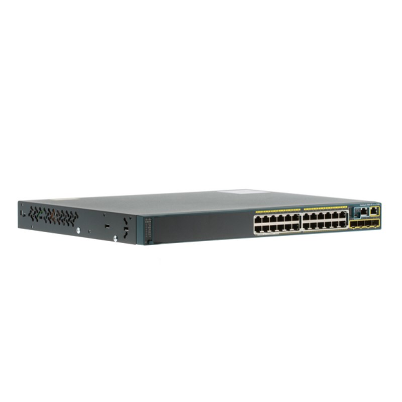 Cisco 24 Port PoE Gigabit Ethernet Switch WS-C2960S-24PS-L