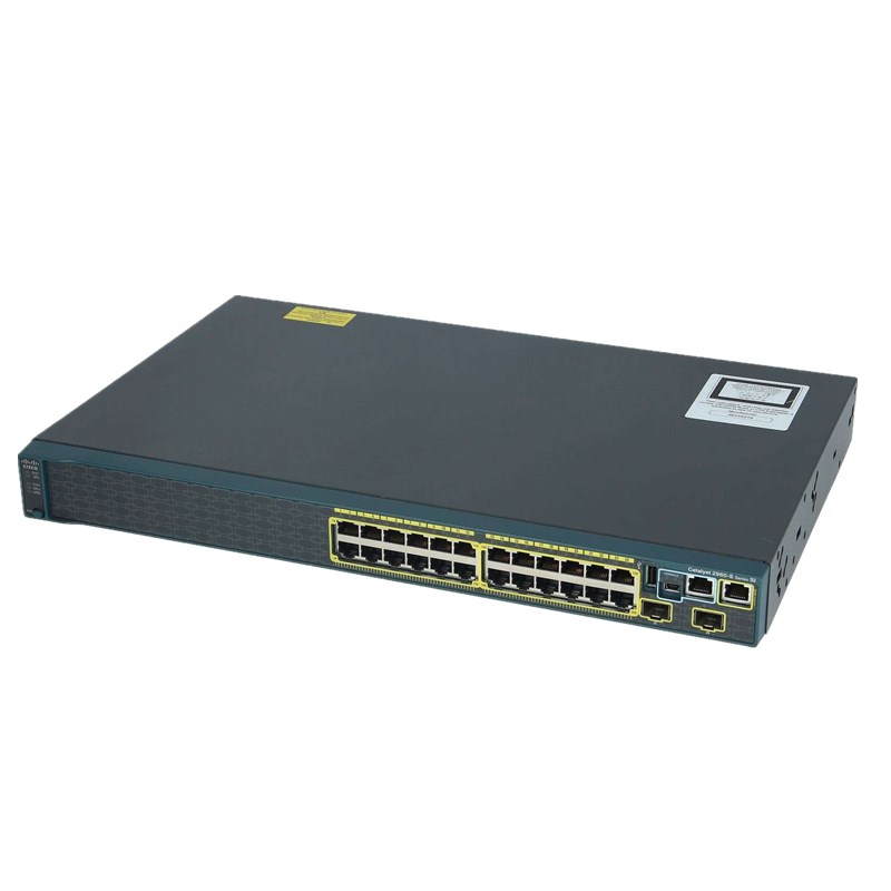 Cisco 2960S Switch SFP Uplink Ports WS-C2960S-24TS-S