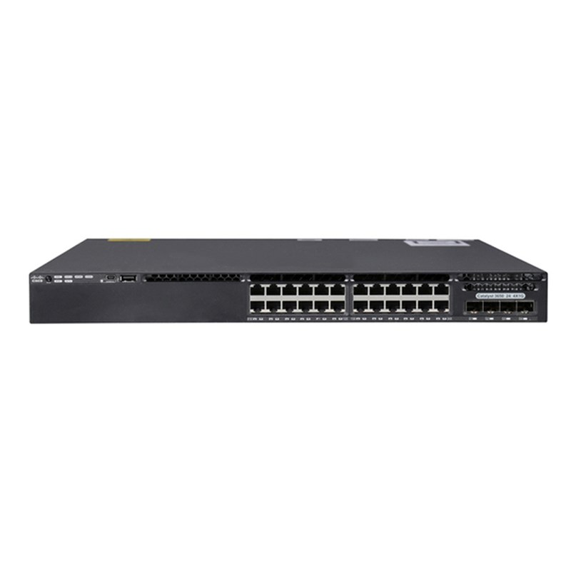 Cisco 3650 24 port gigabit switch WS-C3650-24TS-L