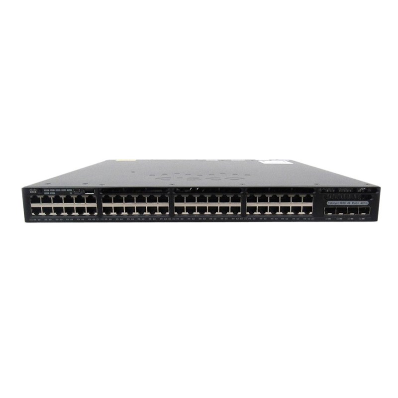Cisco 3650 48 Port Poe Gigabit Switch WS-C3650-48PS-L 
