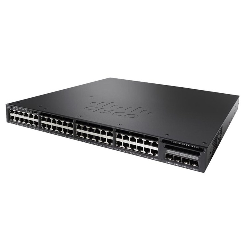 Cisco 3650 Series 48 Port Gigabit Switch WS-C3650-48FS-L