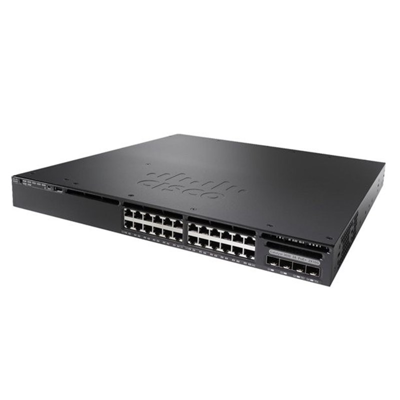 Cisco 3650 24 Port 4x1Gb Switch WS-C3650-24TS-S