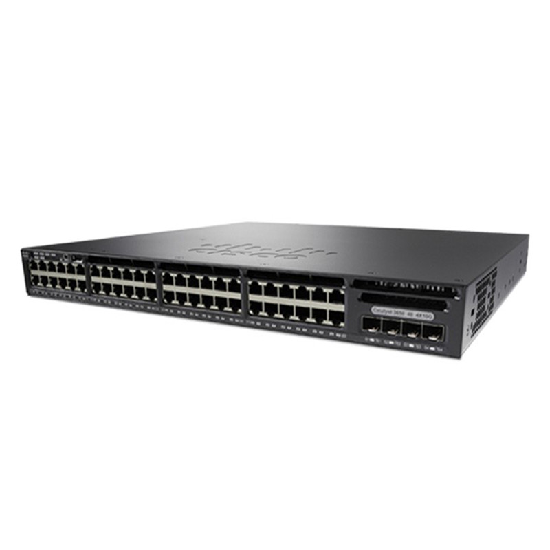 Cisco 3650 48 port gigabit switch WS-C3650-48TS-S