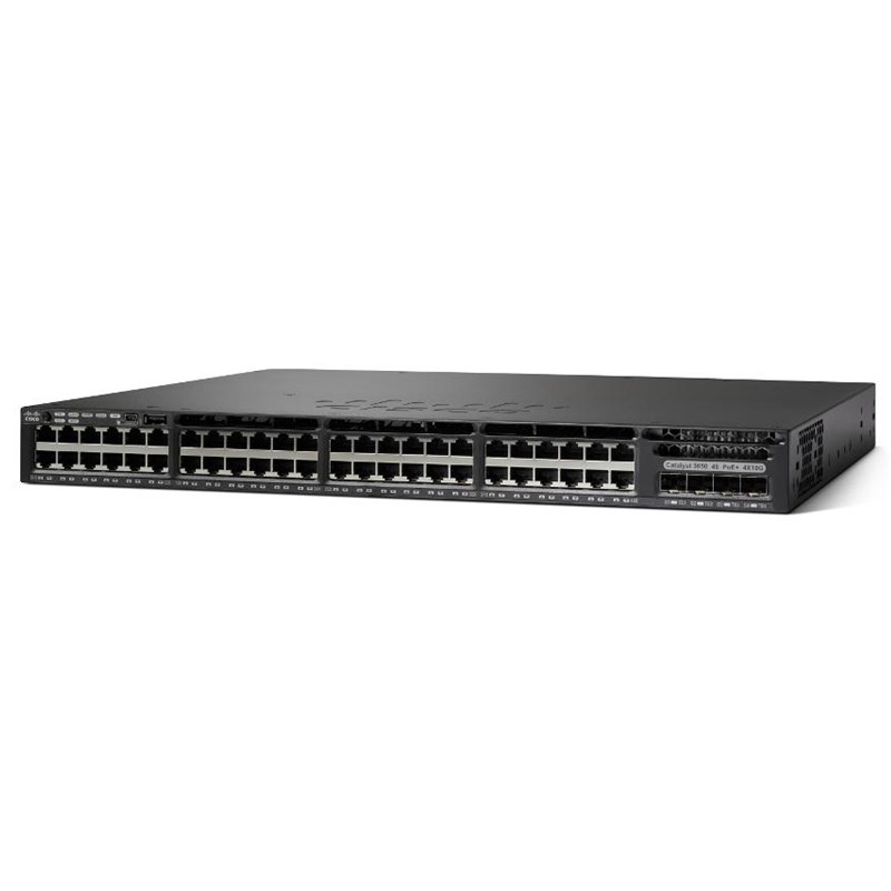 Cisco Catalyst 3650 48 Port Gigabit Switch WS-C3650-48FS-E