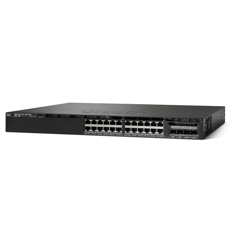 Cisco Catalyst 3650 24 Port SFP Switch WS-C3650-24TD-L