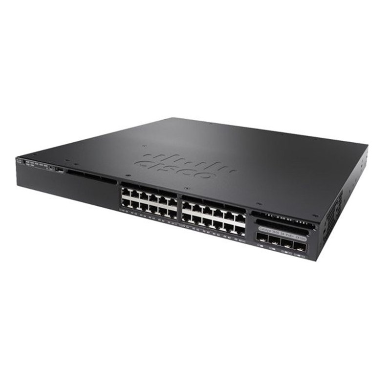 Cisco Catalyst 3650 24 Port PoE Switch WS-C3650-24PD-L