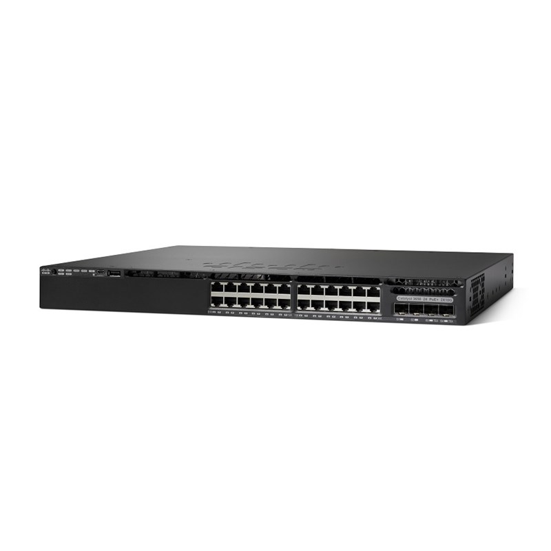 Cisco Catalyst 3650 24 Port PoE Switch WS-C3650-24PD-L