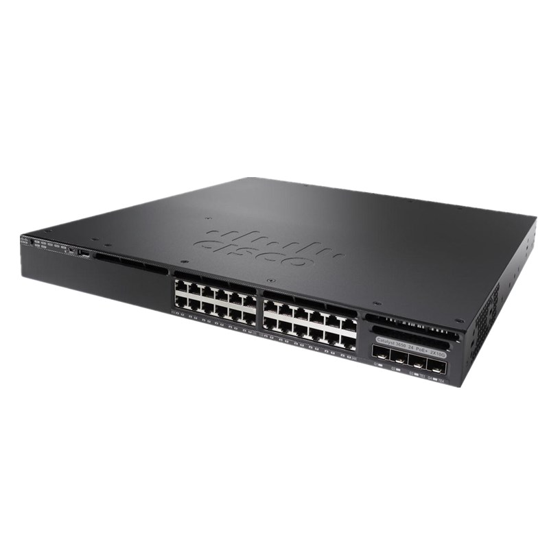 Cisco Catalyst 3650 24 Port Managed Switch WS-C3650-24PDM-L