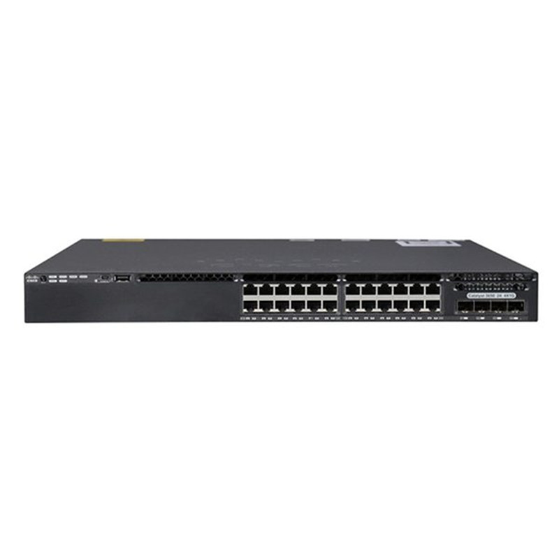 Cisco 3650 Series 24 Port Etnernet Switch WS-C3650-24TD-E