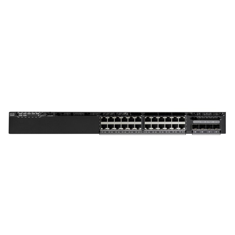 Cisco Catalyst 3650 24 Port Poe Switch WS-C3650-24PD-S