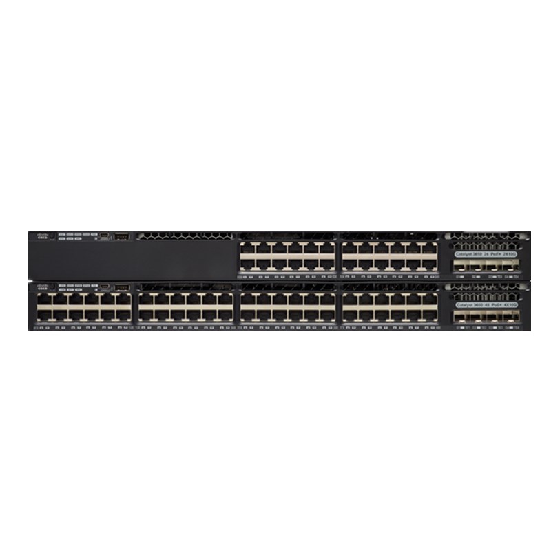 Cisco Catalyst 3650 24 Port PoE+ Switch WS-C3650-24PDM-S