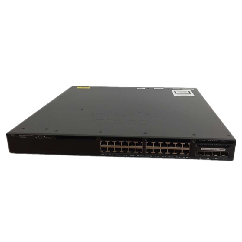 Cisco Catalyst 3650 24 Port mGig Switch WS-C3650-8X24PD-S