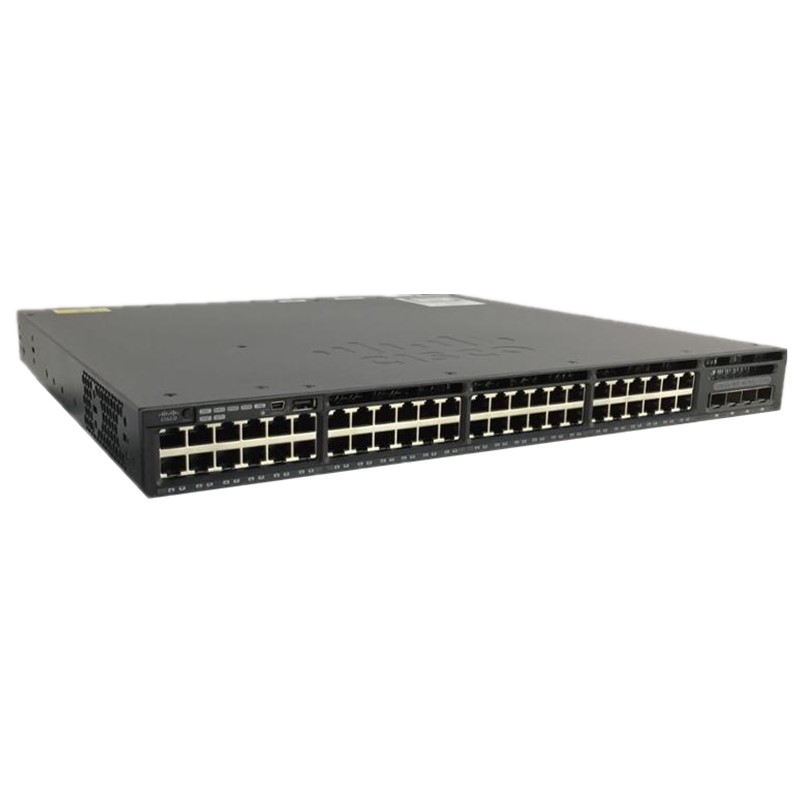Cisco 3650 48 port managed switch WS-C3650-48TQ-L