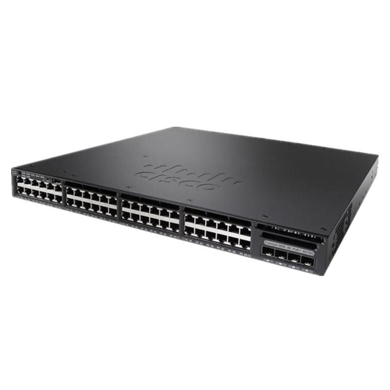 Cisco 3650 48 Port Full PoE Switch WS-C3650-48FQ-E