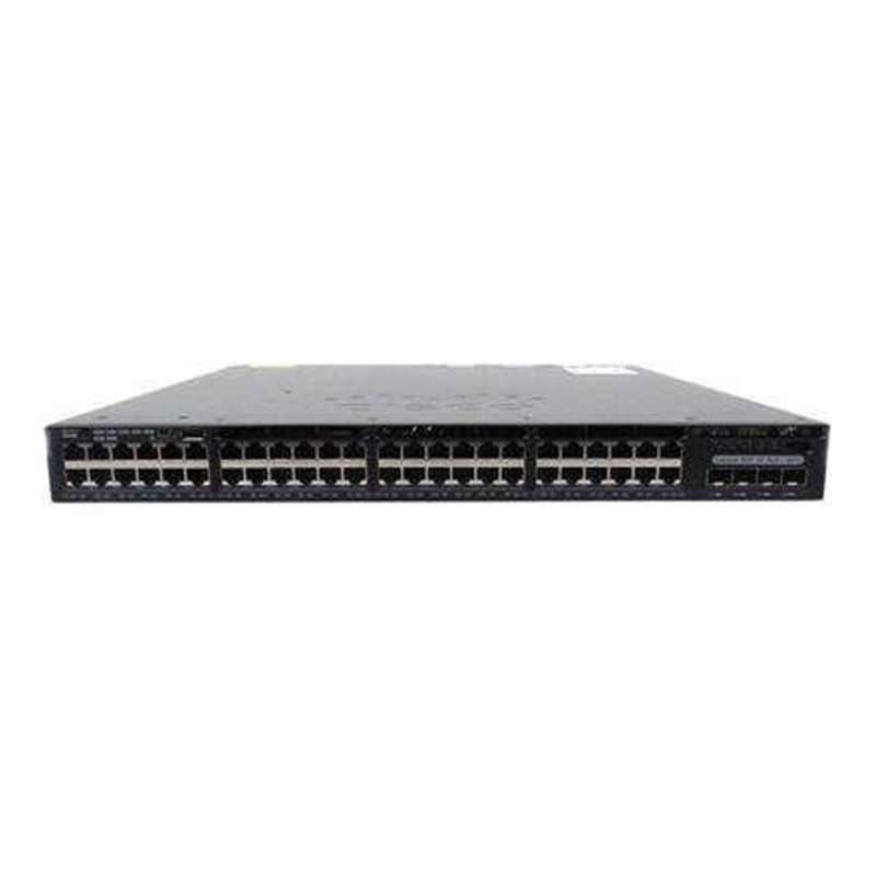 Cisco Catalyst 3650 48 Port SFP Switch WS-C3650-48FQM-E