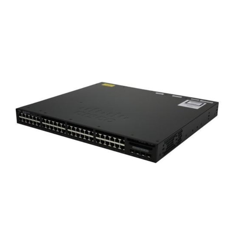 Cisco Catalyst 3650 48 Port SFP Switch WS-C3650-48FQM-E