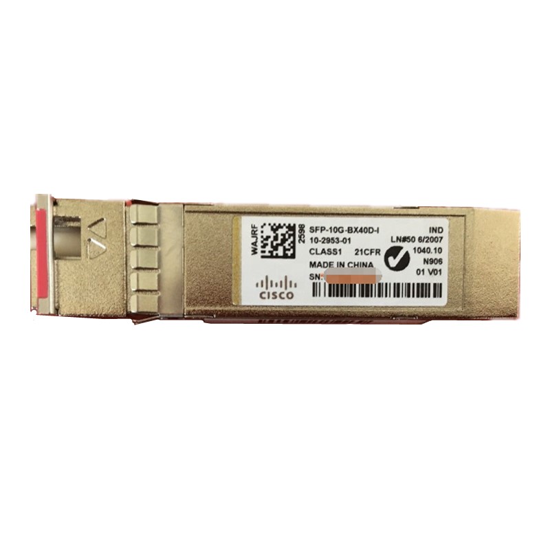 Cisco 10G SFP+ Transceiver Module SFP-10G-BX40D-I