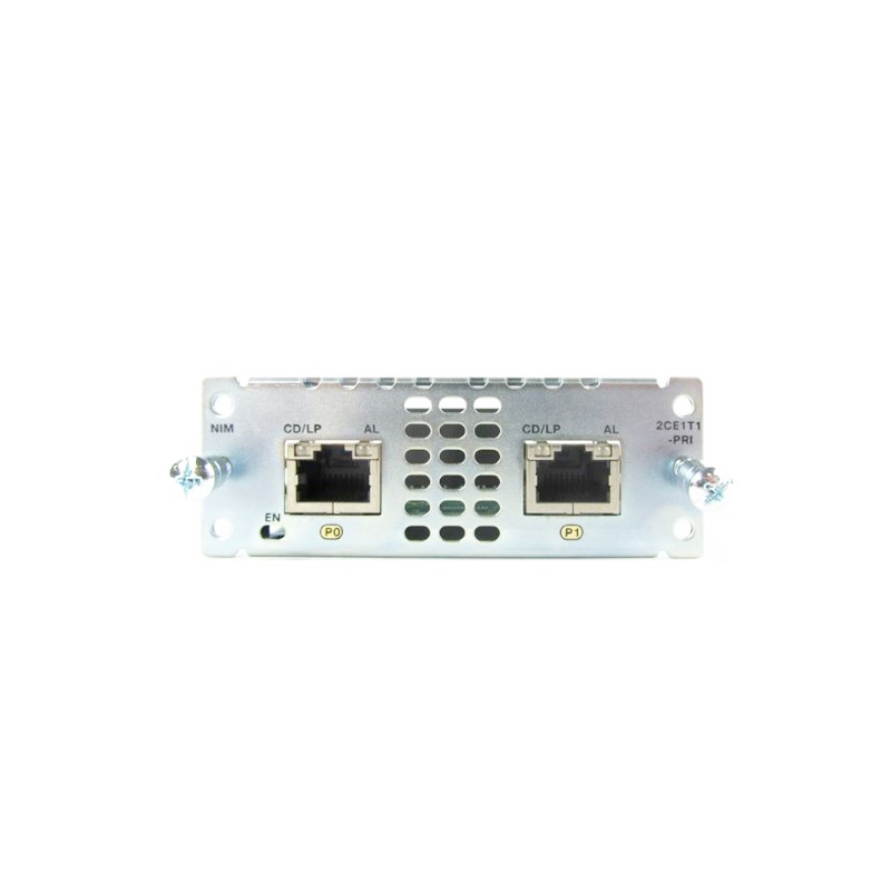 Cisco T1/E1 Voice and WAN Network Interface Modules NIM-2CE1T1-PRI