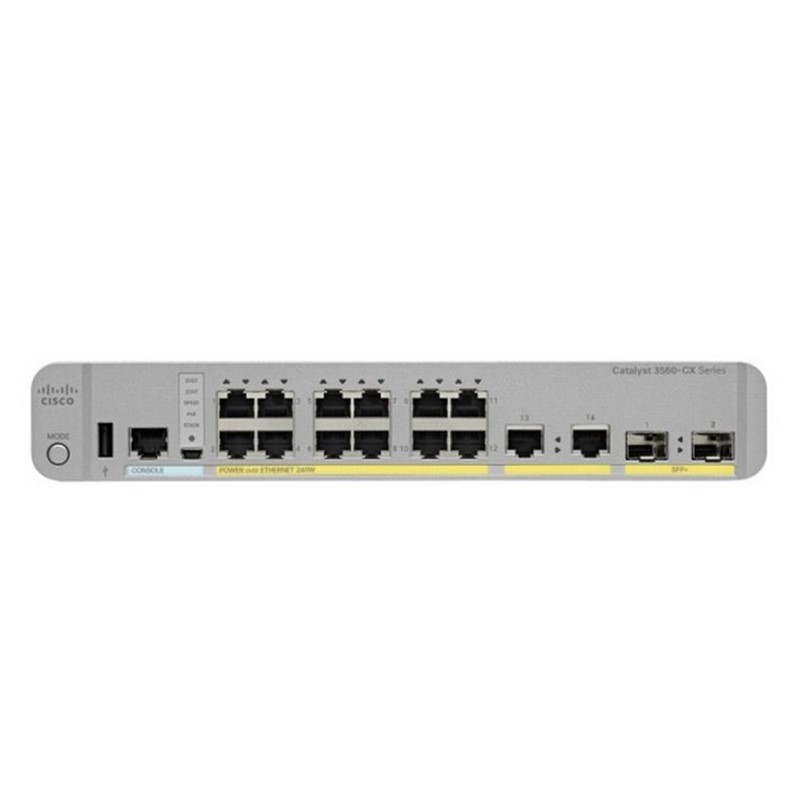 Cisco Catalyst 3560-CX Compact Switch WS-C3560CX-12TC-S