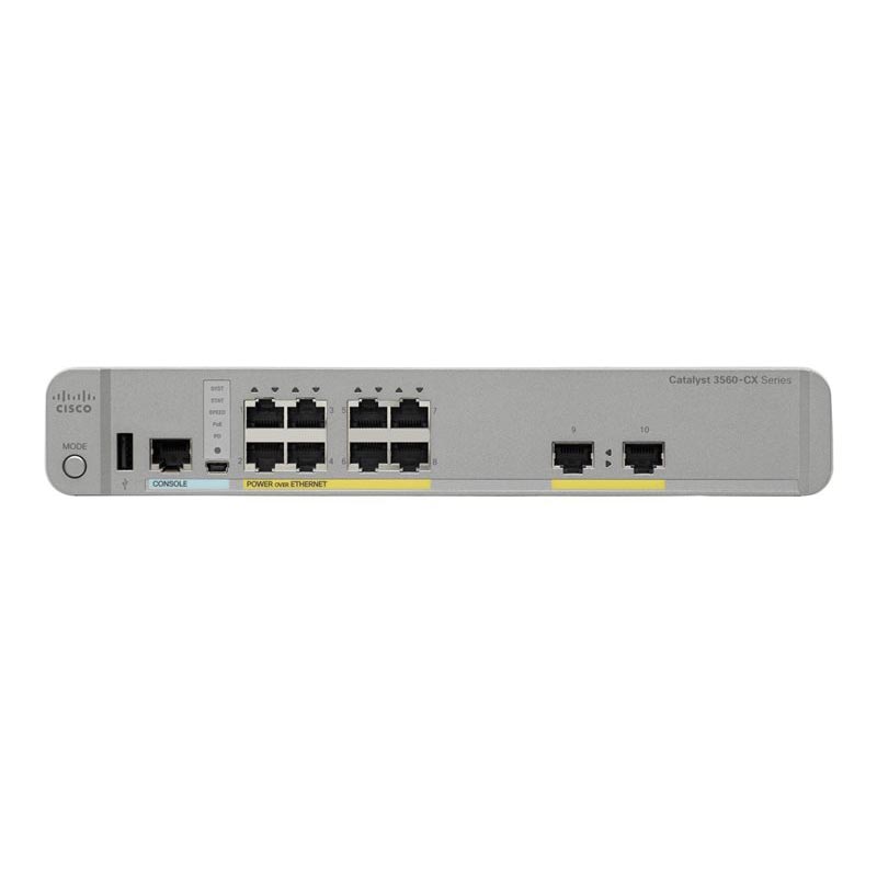 Cisco Catalyst  3560-CX Compact Switch WS-C3560CX-8PT-S