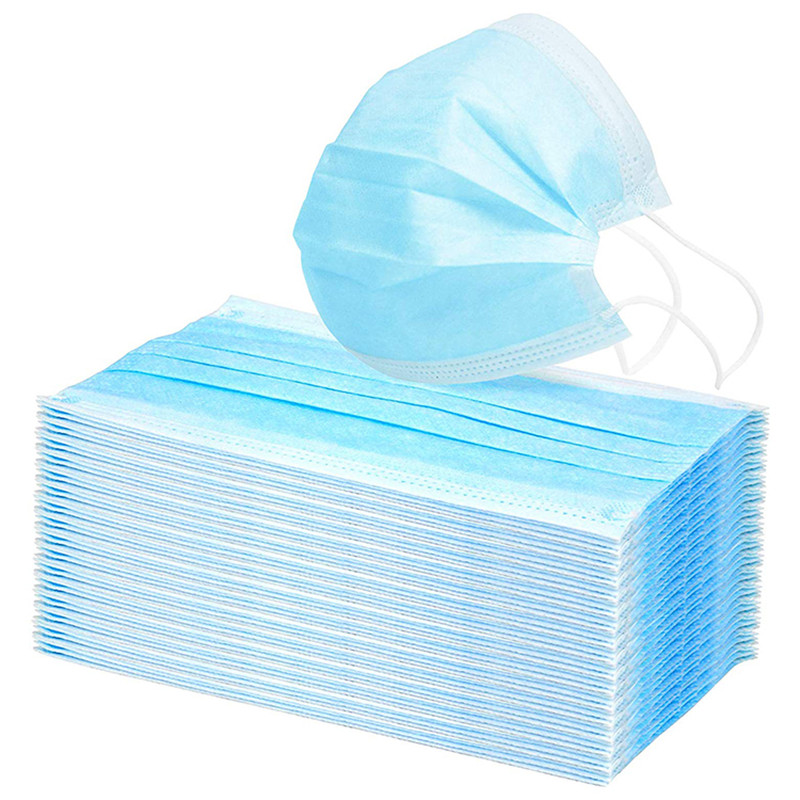 Wholesale Disposable 3 Ply Non-woven Mask Anti Virus Dustproof