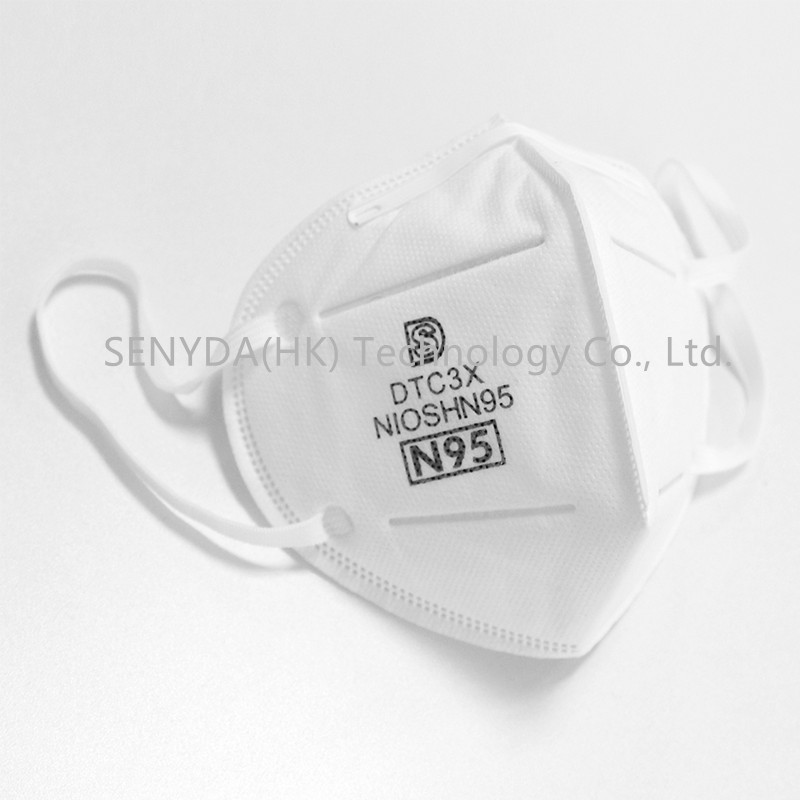 N95 medical mask anti pollution and anti virus non-woven mask