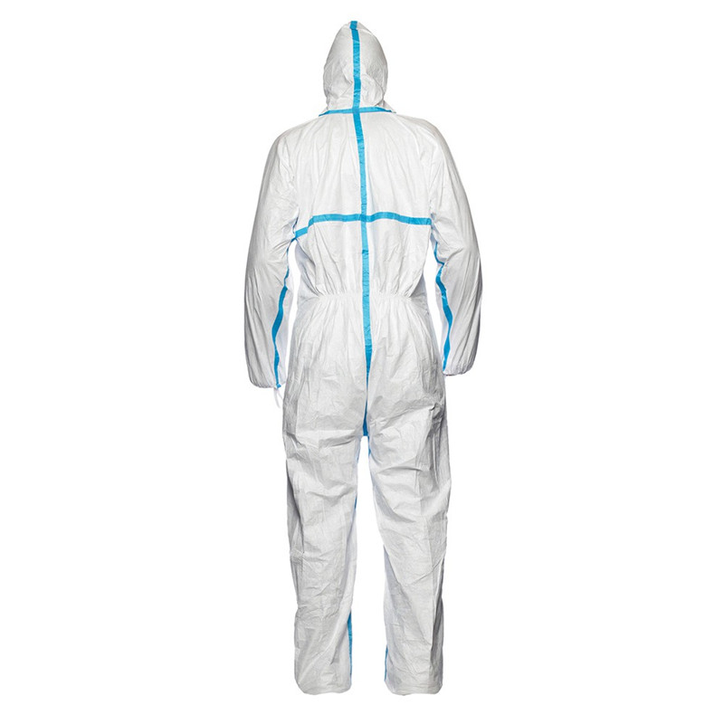 High quality Disposable isolation and pollution prevention protective suit