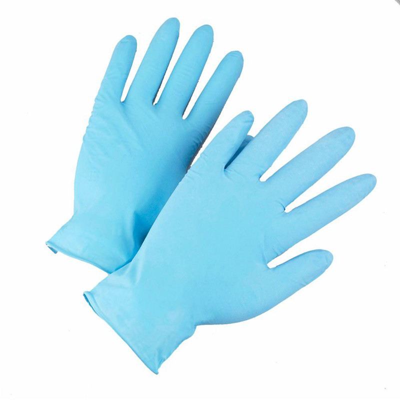 Supply Disposable Nitrile Exam Gloves Non Latex Powder Free Non-Slip